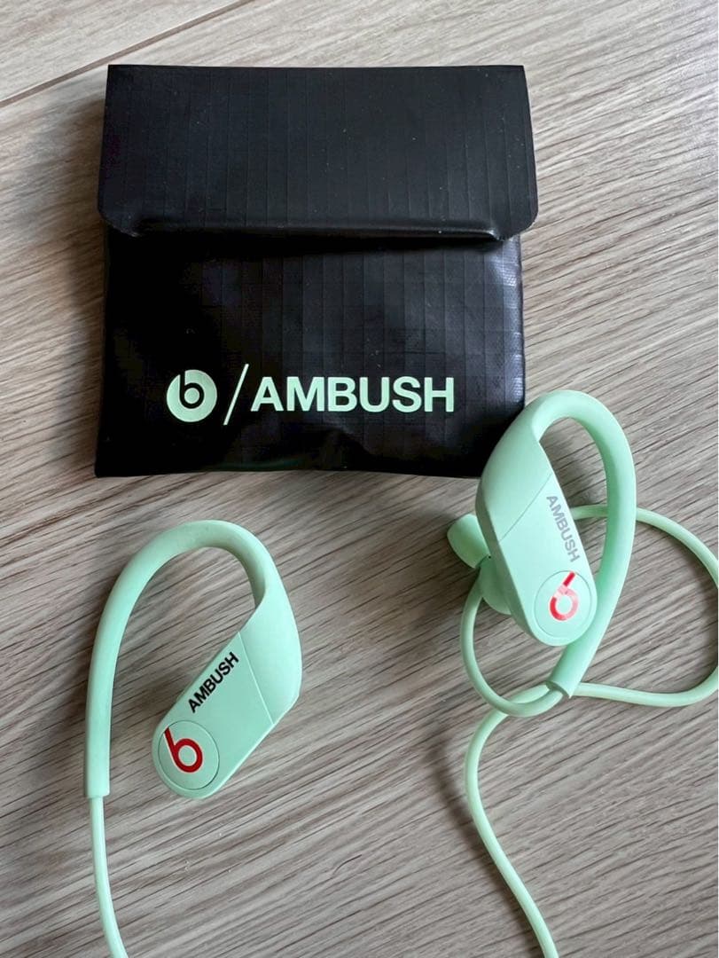 Beats AMBUSH レア　限定　別注　ワイヤレスイヤホン ミントグリーン