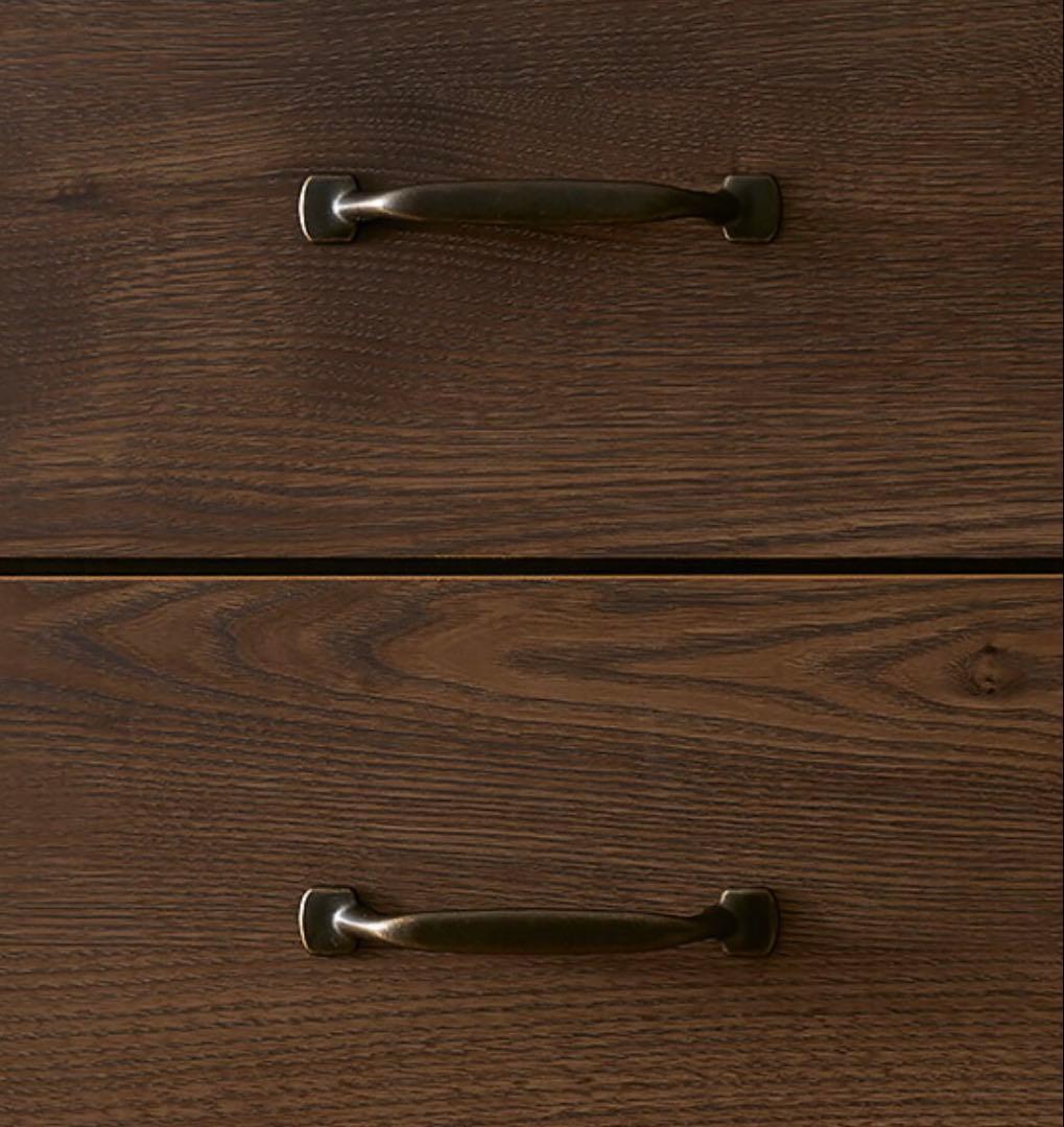 【最終値下】アンティークブラウン 木製チェスト ヴィンテージ調　大川家具