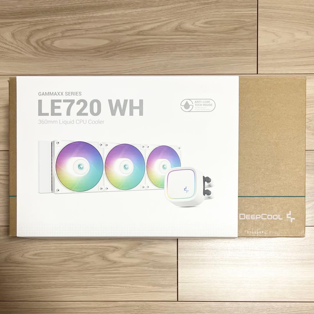 DEEPCOOL LE720 WH 水冷クーラー 360mm