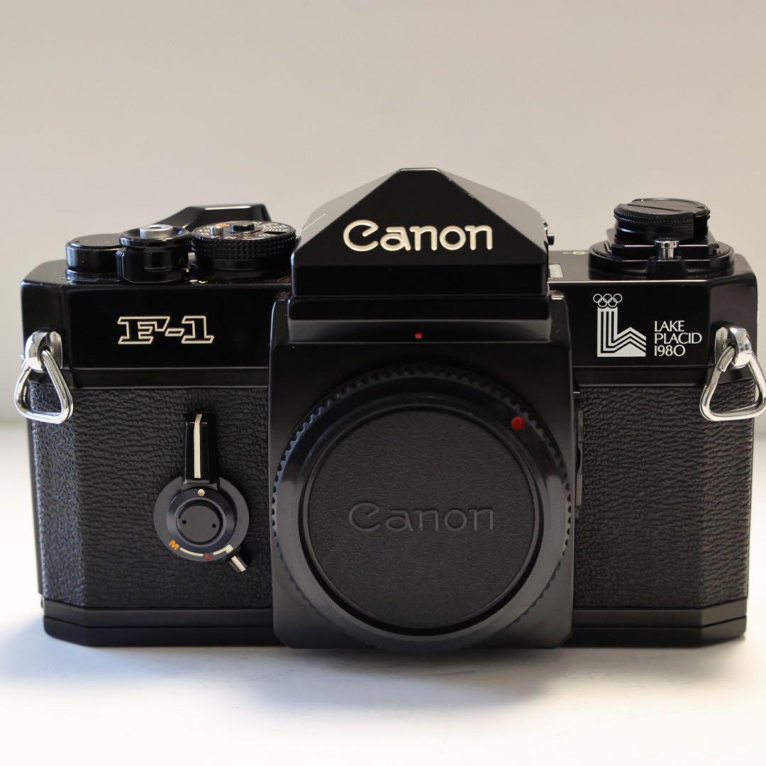 Canon F-1 ブラック LAKE PLACID 1980