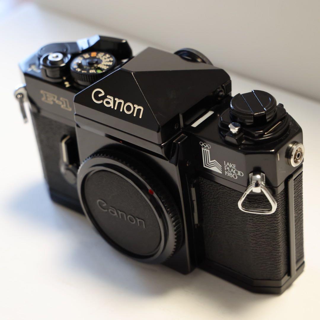 Canon F-1 ブラック LAKE PLACID 1980