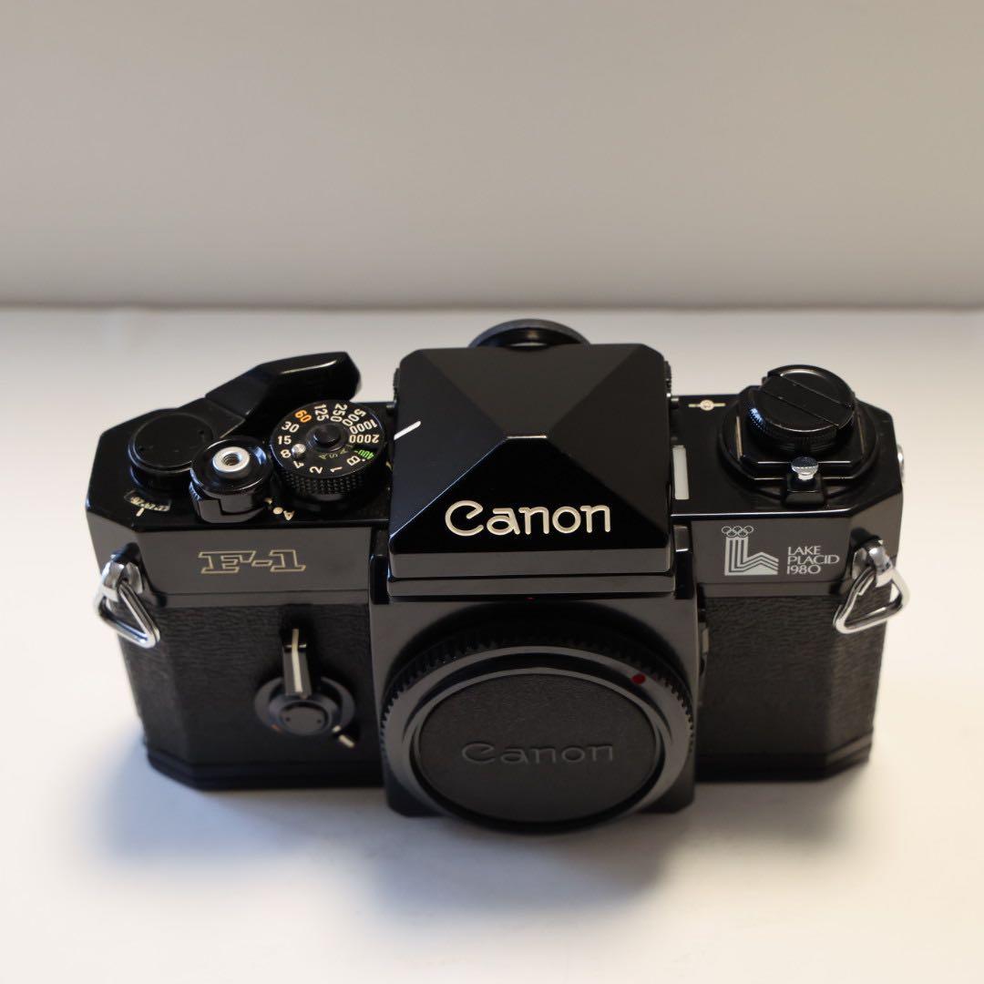 Canon F-1 ブラック LAKE PLACID 1980
