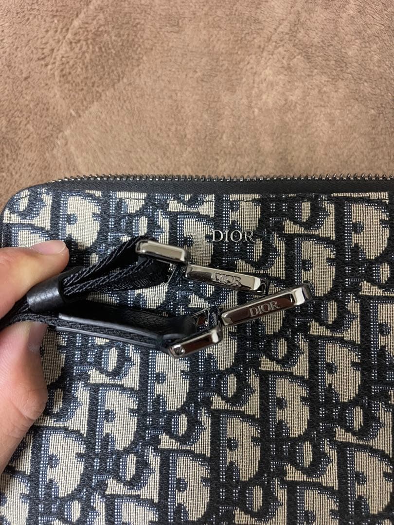 新品同様DIORクリスチャンディオール オブリーク ショルダーバッグ トロッター