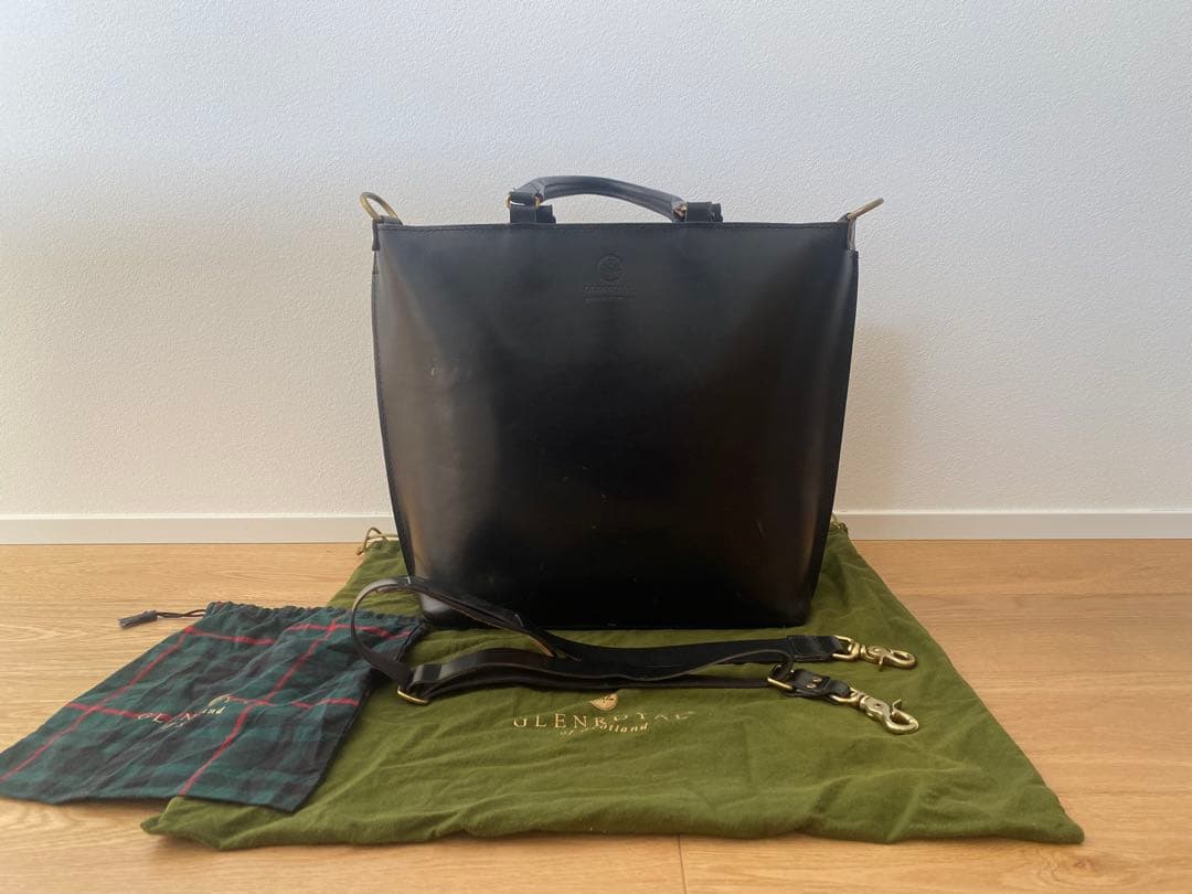 Glen ジップショルダートートバッグ