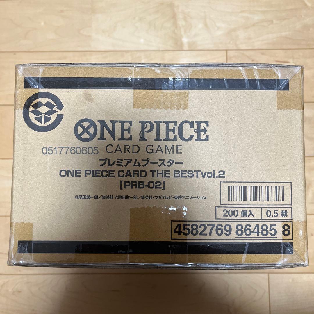 【新品未開封カートン】ワンピースカード　 ザベスト2 THE BEST2