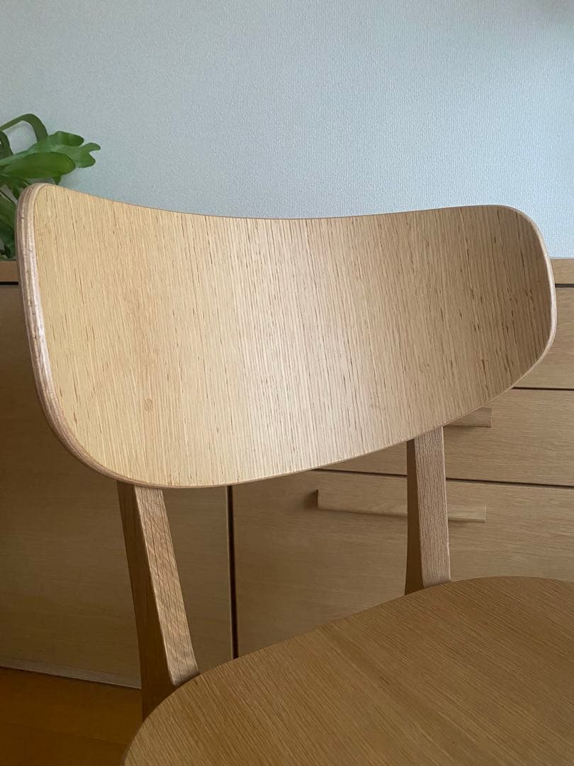 【April】マルニ木工 Roundishチェア（板座) オーク 1脚 ①