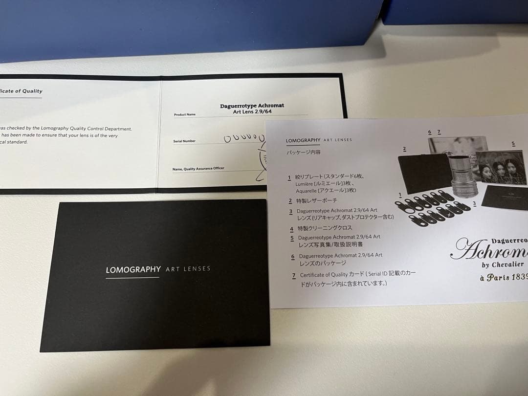 Lomography ダゲレオタイプレンズ