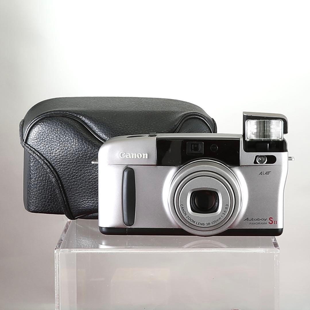 【完動品・外観美品】 Canon Autoboy SⅡ 状態良好な専用ケース付き