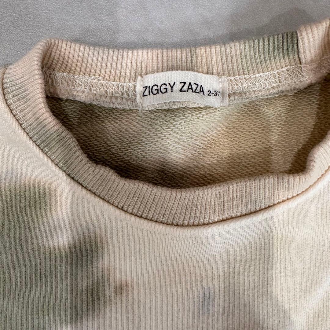 ZIGGY ZAZA タイダイ トレーナー 2-3Y