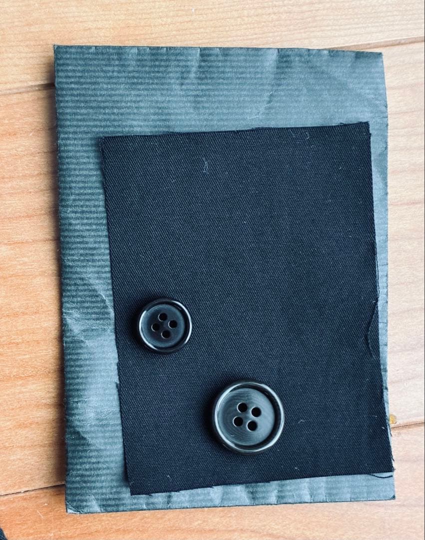 Yohji Yamamoto ヨウジヤマモト　スナップボタン　ジャケット　黒　L