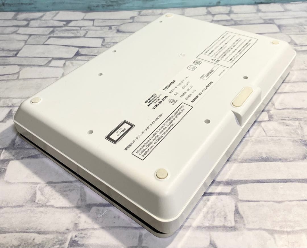 東芝 ポータブルDVDプレーヤー　sd-p101s