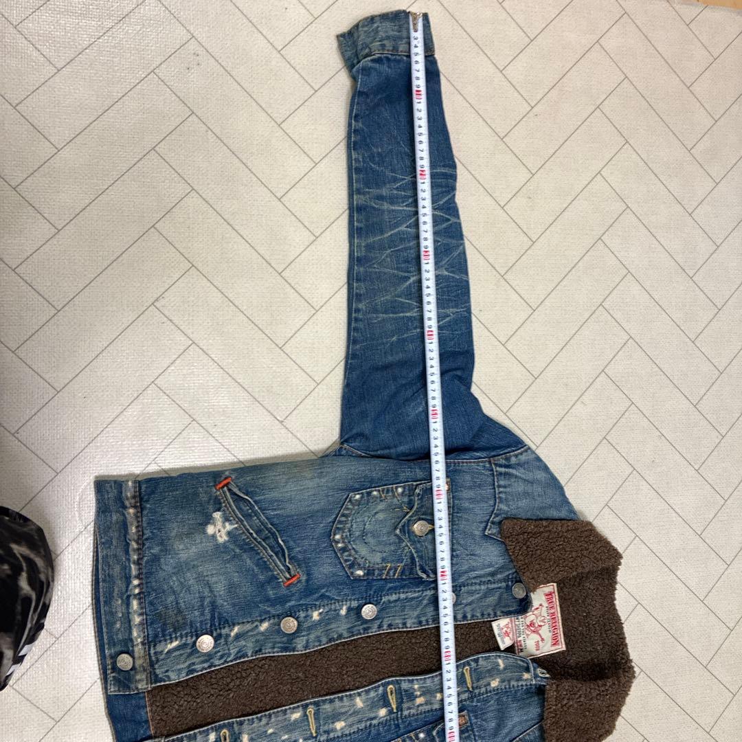 TRUE RELIGION JIMMY SHERPA M デニムジャケット