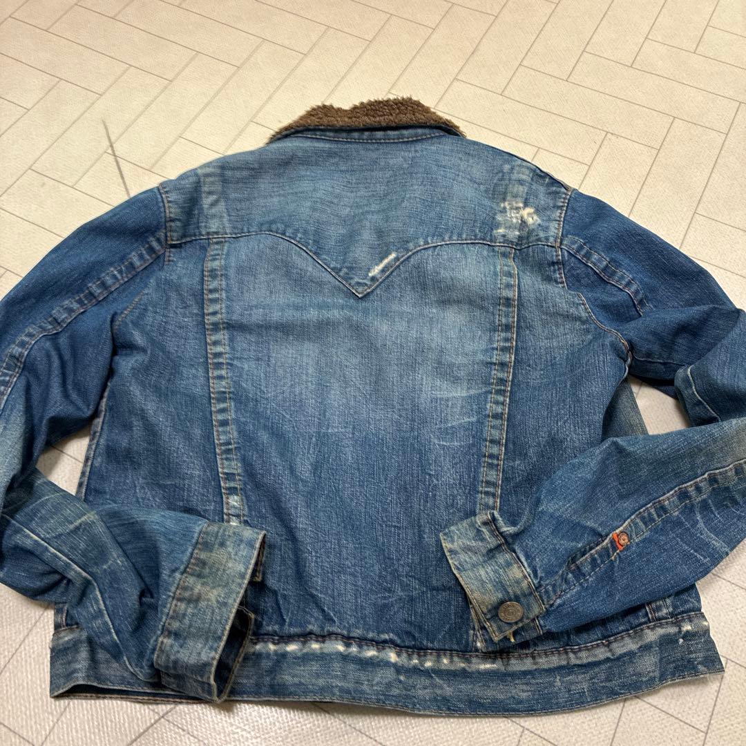 TRUE RELIGION JIMMY SHERPA M デニムジャケット