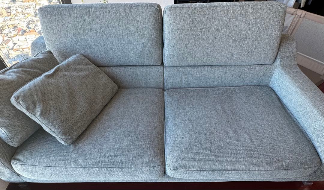 【美品】大塚家具ソファ 3人掛け「リーデル」