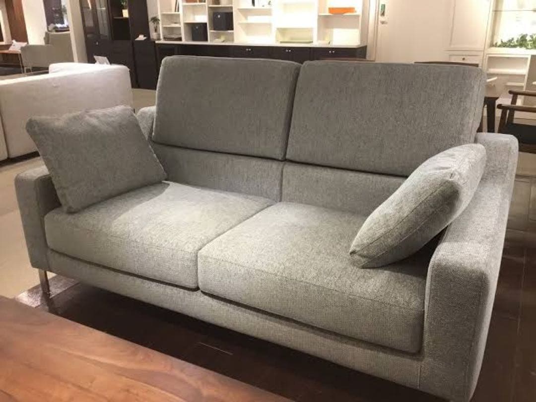 【美品】大塚家具ソファ 3人掛け「リーデル」