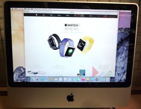 APPLE imac a1224 2.4GHZ 中古keyboard,mouse