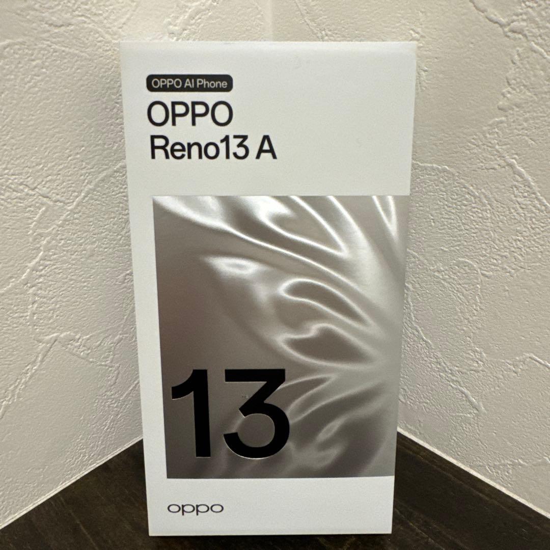 【新品】OPPO Reno13 A OPG05 アイスブルー 128GB