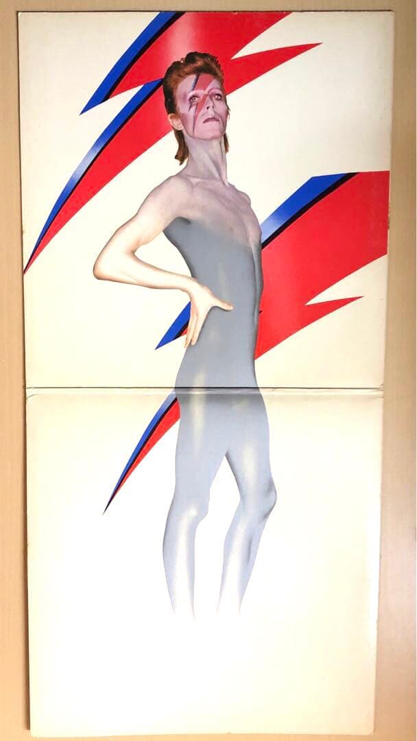 【UKオリジナル】デヴィッドボウイ　アラジンセイン　MAT:3-3 初版ラベル