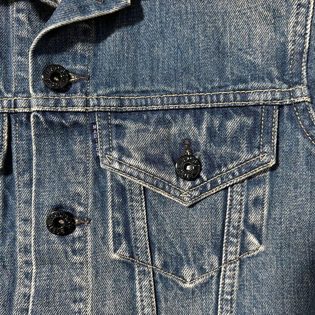 3354【美品】マディソンブルー　デニムジャケット Gジャン　インディゴ　S