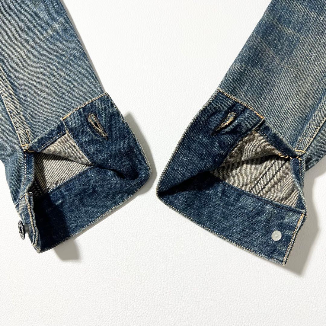 3354【美品】マディソンブルー　デニムジャケット Gジャン　インディゴ　S