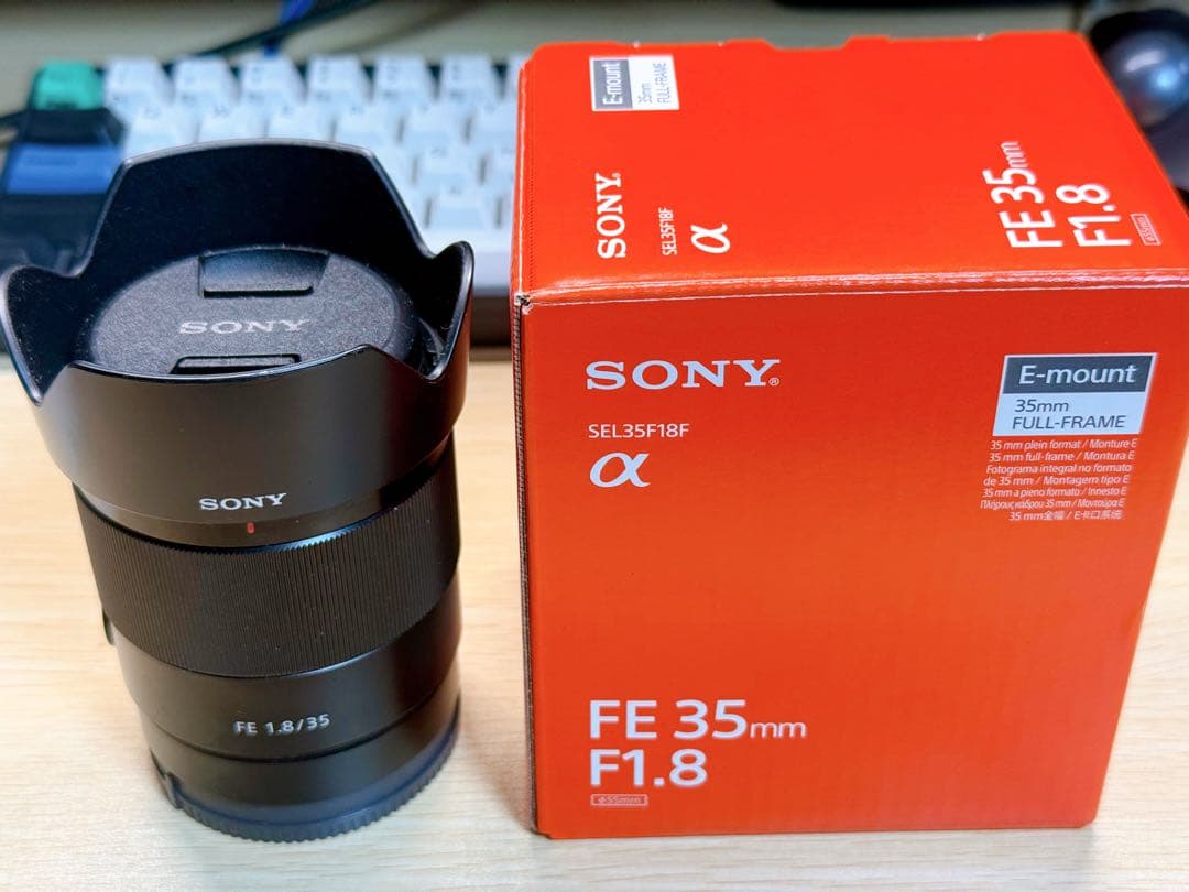 【箱保証書付き】SONY FE35mm F1.8 Eマウント SEL35F18F