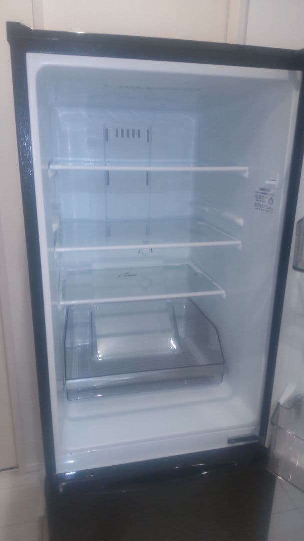 TOSHIBA 2ドア冷蔵庫 GR-T15BS(K) 一人暮らし 単身者向け