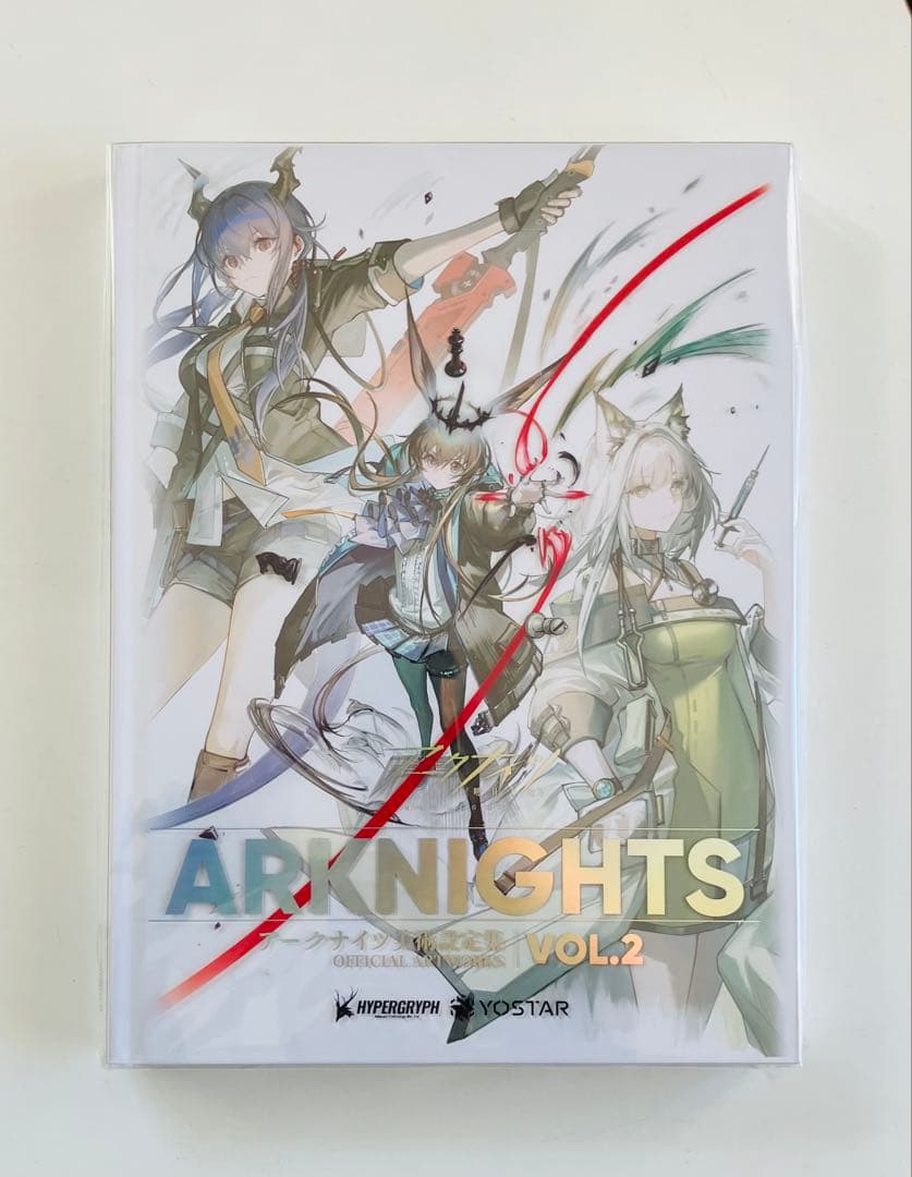 アークナイツ　美術設定集vol.1・2 小冊子1・2付き4冊セット おまけ付き