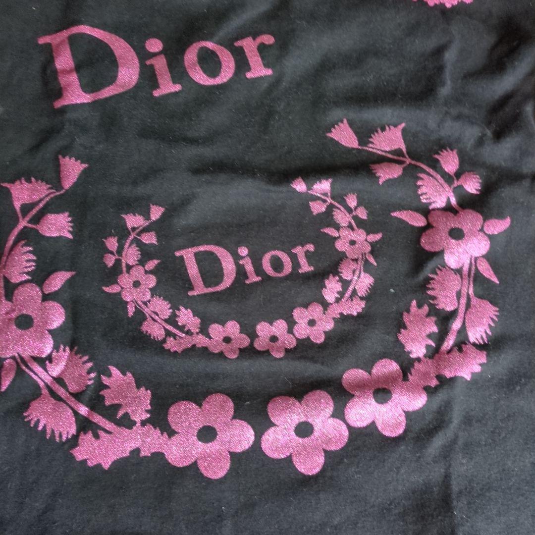 Christian Dior 長袖Tシャツ 花柄プリント