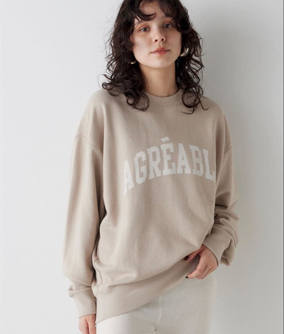 2025美品❣️完売品❣️Whim Gazette ＊ロゴスウェットプルオーバー＊