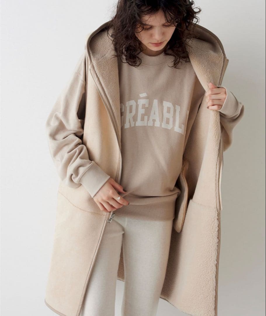 2025美品❣️完売品❣️Whim Gazette ＊ロゴスウェットプルオーバー＊