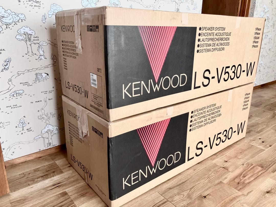 KENWOOD LS-V530 3ウェイ4スピーカー　片側①／2セット中