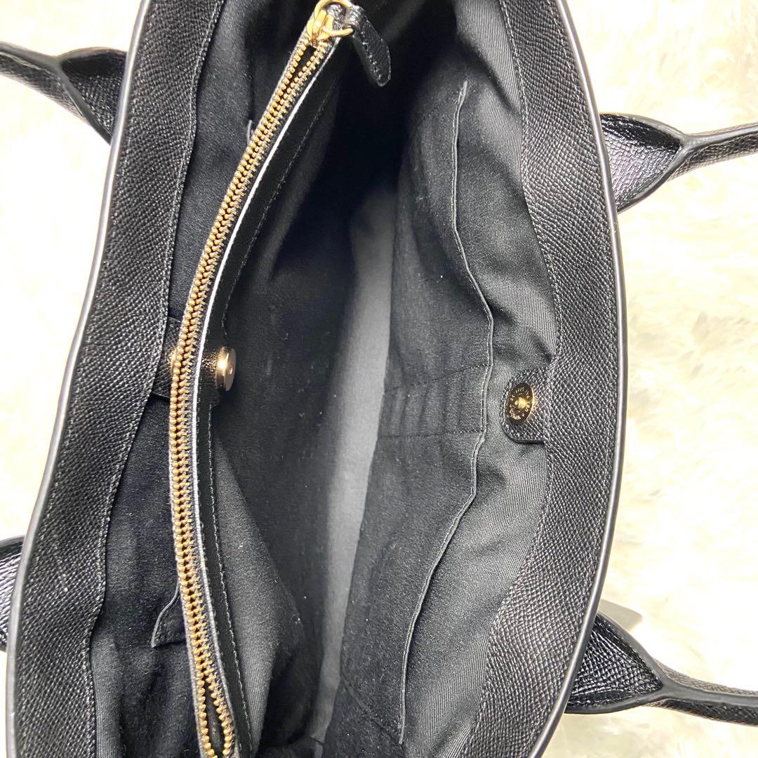 Hazuki　極美品✨ COACH レザー トートバッグ ブラック A4可