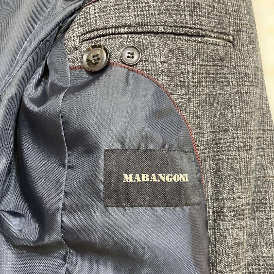 極美品 スーツセットアップ グレンチェック ダークグレー XLサイズ