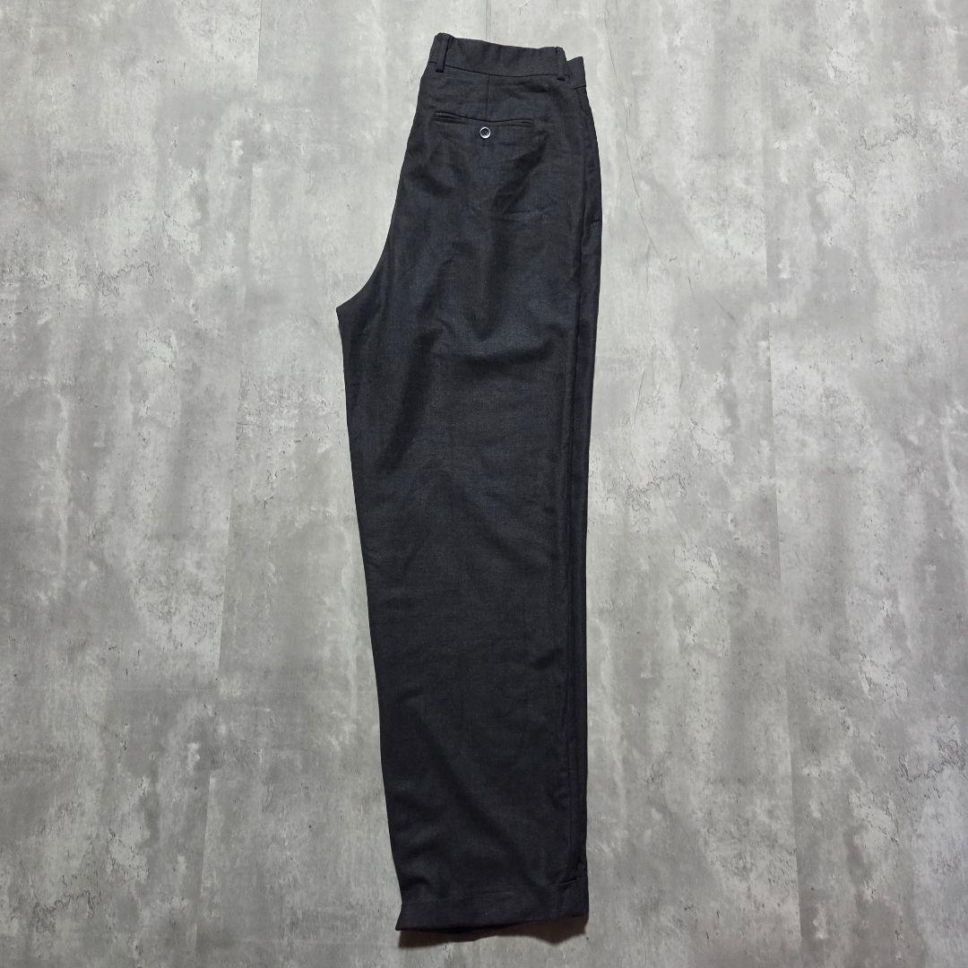 極上イタリア製90sBANANAREPUBLIC 2タックスラックスグレー稀少L