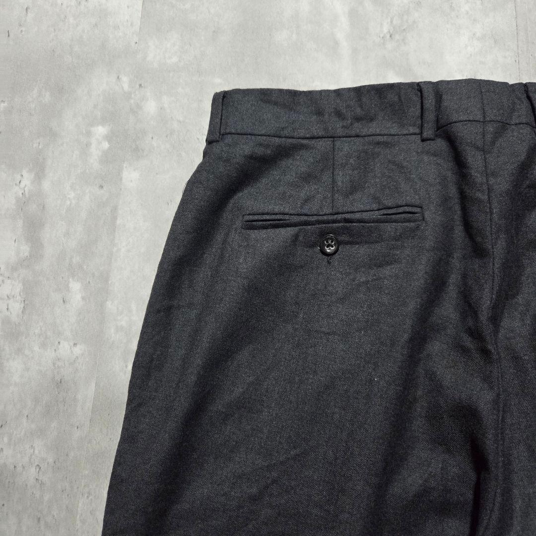 極上イタリア製90sBANANAREPUBLIC 2タックスラックスグレー稀少L