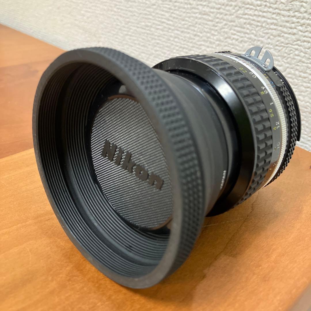 Nikon ニコン Nikkor 50mm 1:1.4 フード付き