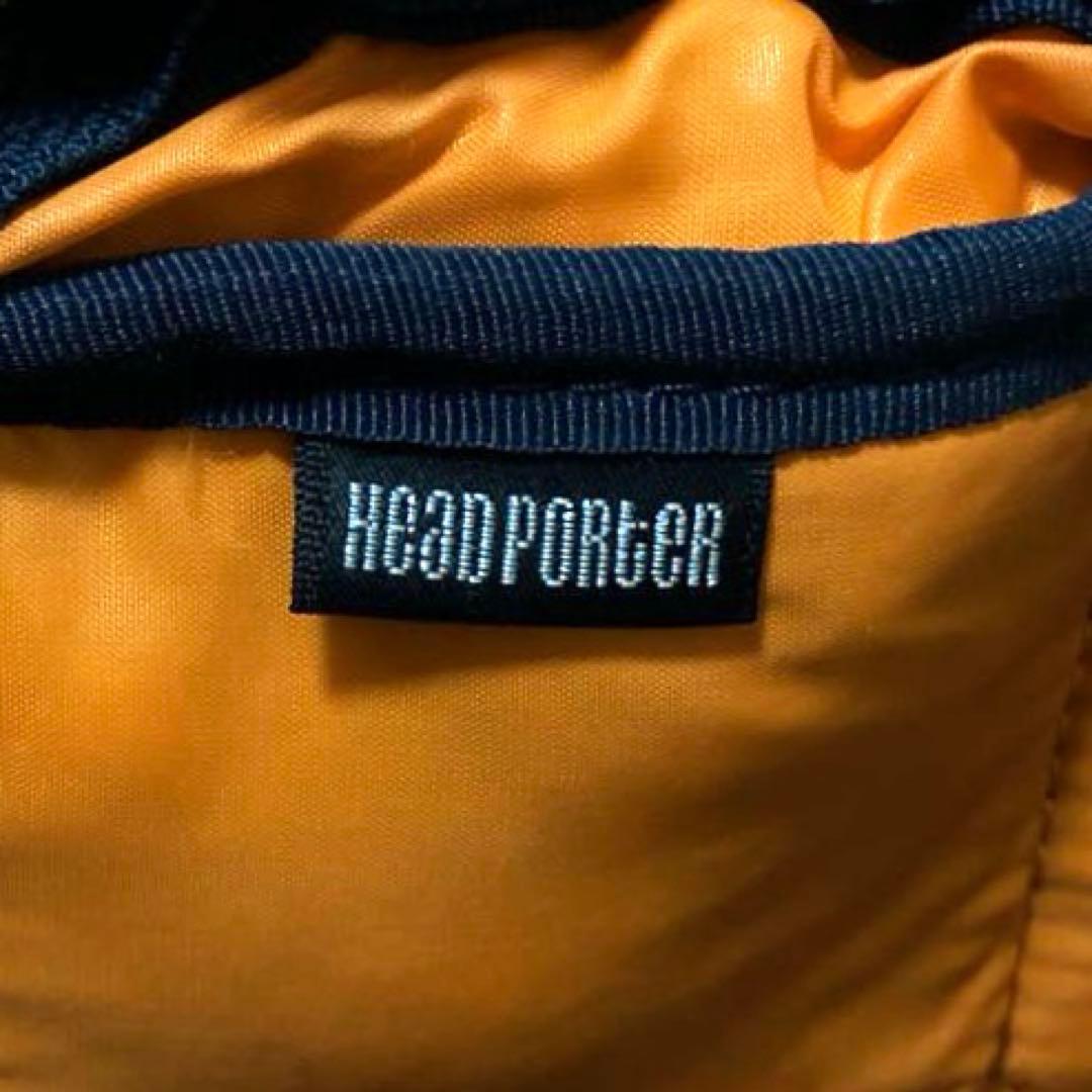 未使用級✨ヘッドポーター ミニボストンバッグ ハンドバッグ ネイビー 藤原ヒロシ