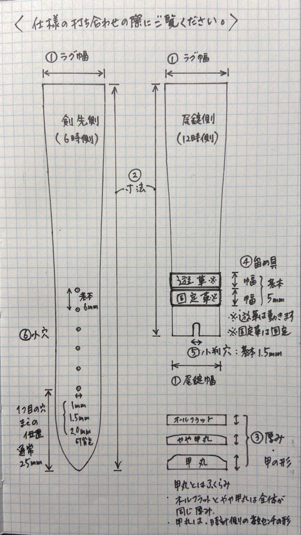 ✏️Reo　時計ベルト・オーダー製作