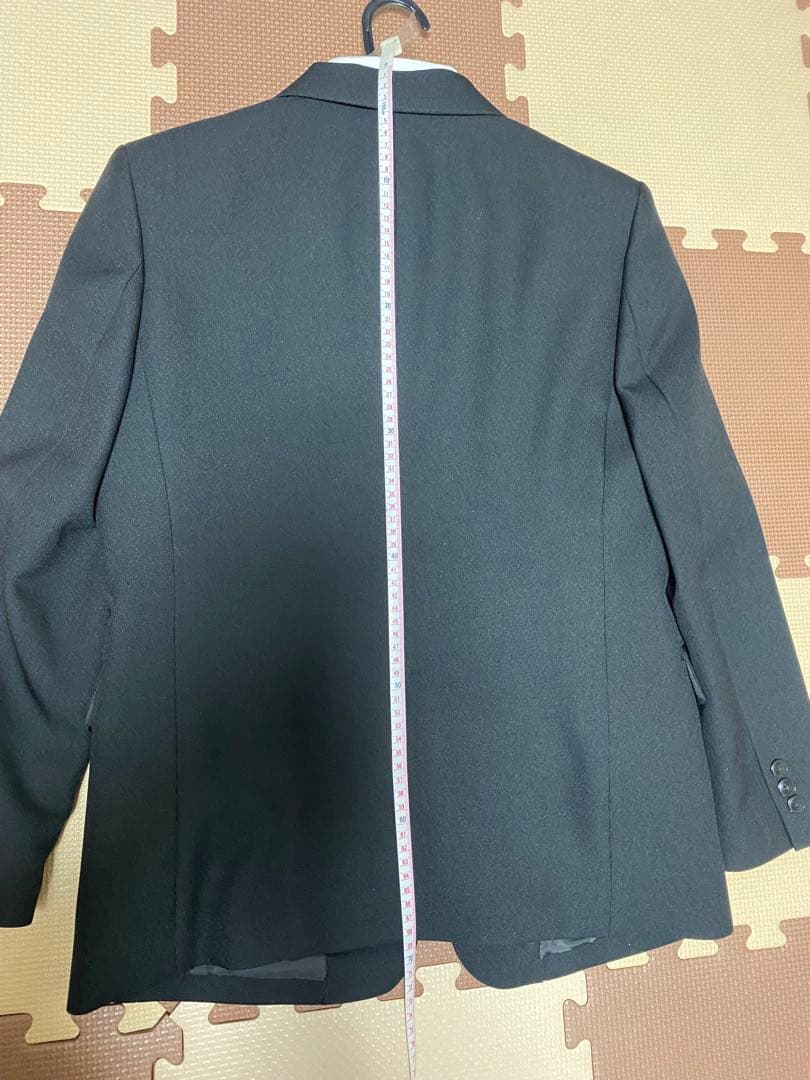 フォーマルスーツ 黒 サイズ160B ネクタイ付き