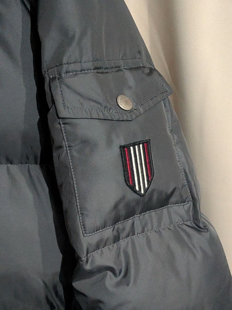 バーバリーブラックレーベル ホワイトグースダウンジャケット M 三陽商会