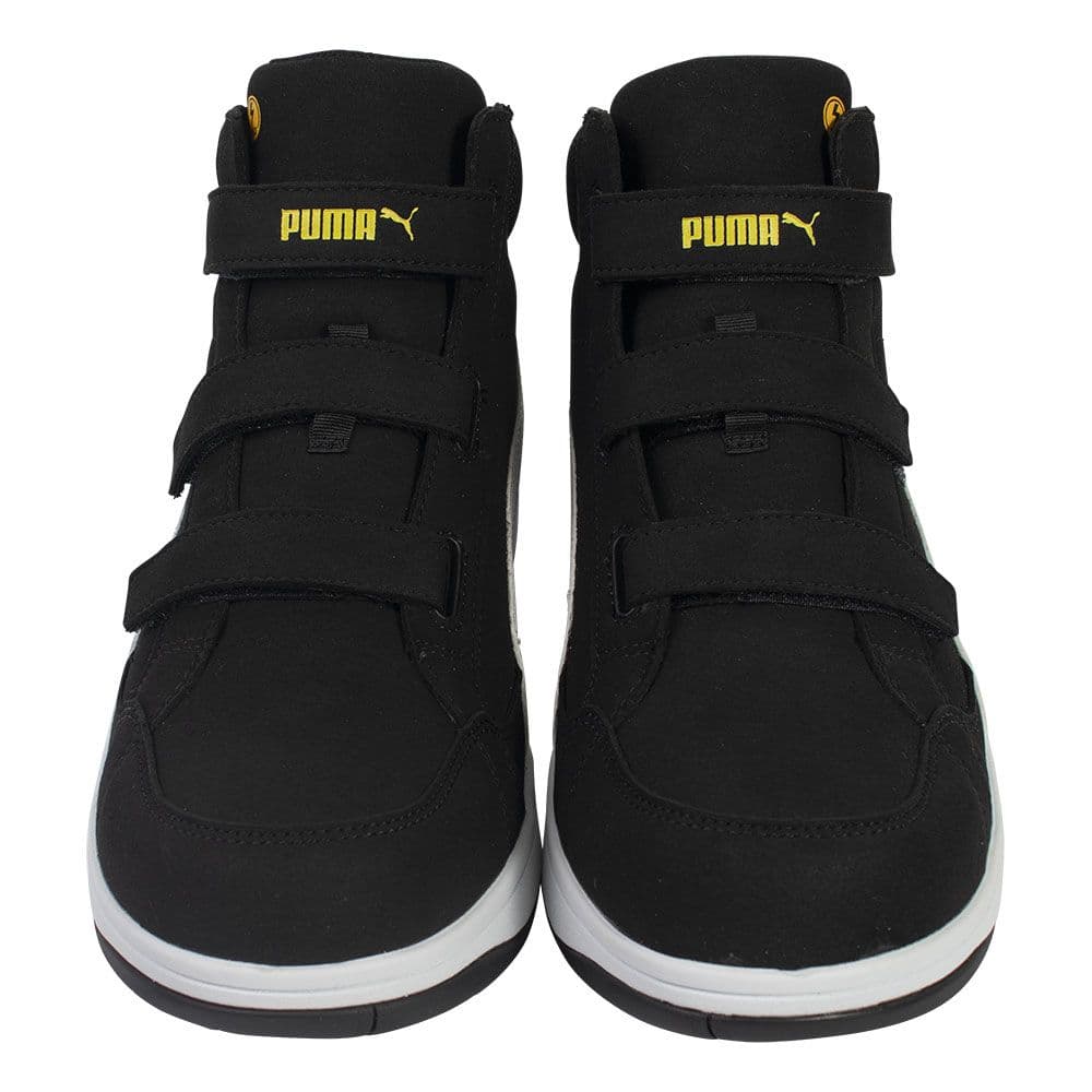 プーマ安全靴#63.203 27.0cmエアーツイスト・ブラックフック＆ループ