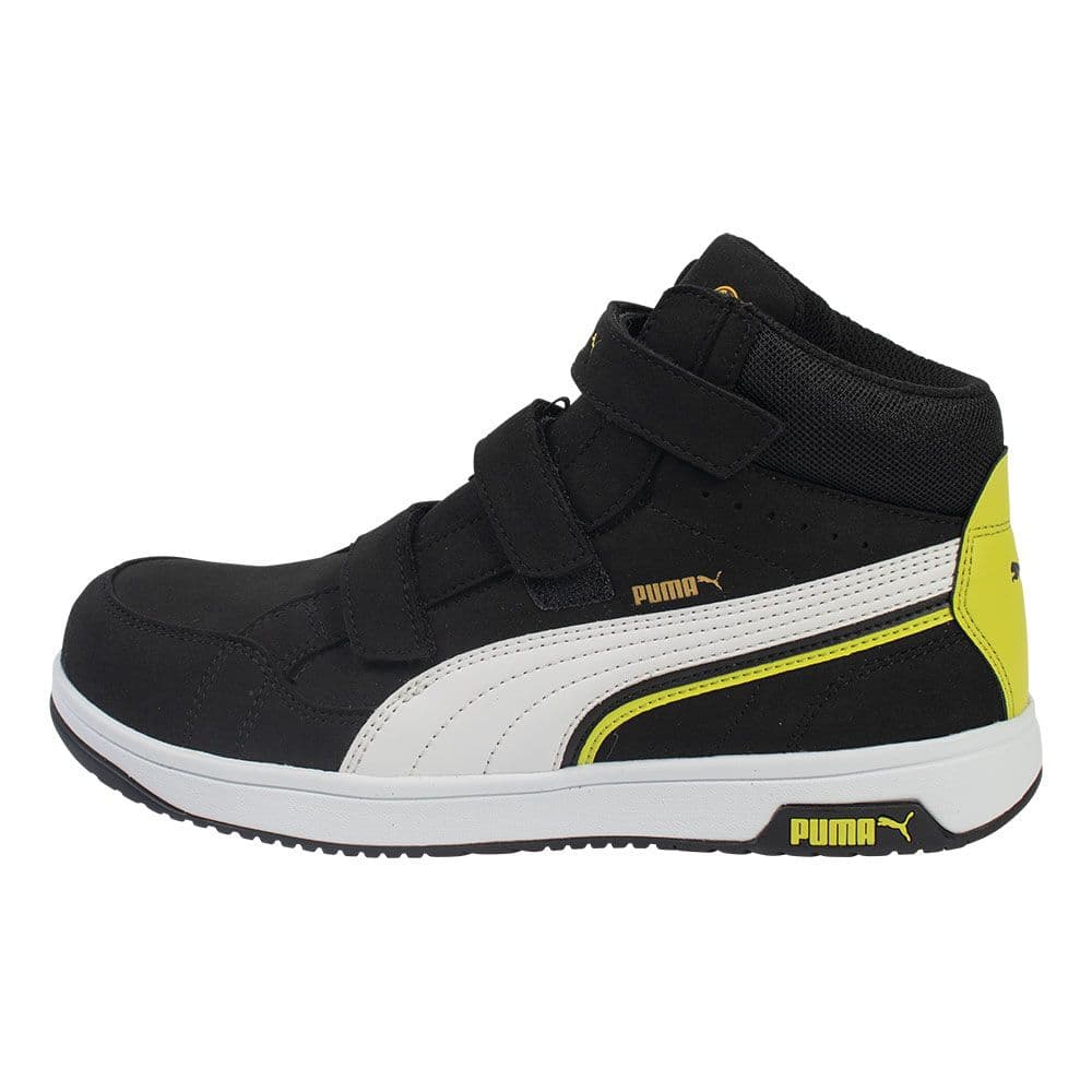 プーマ安全靴#63.203 27.0cmエアーツイスト・ブラックフック＆ループ