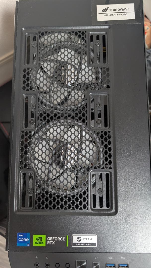 GALLERIA CRA7C-R47 Crazy Raccoon コラボモデル