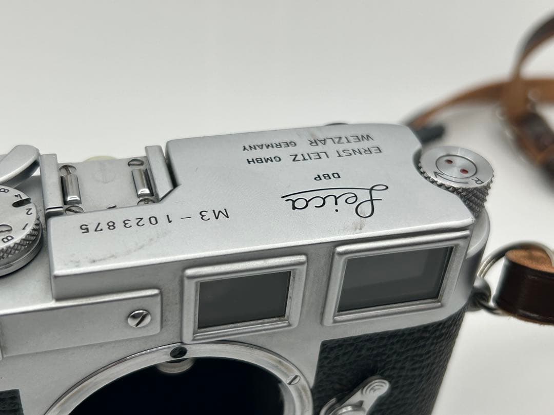 Leicaライカ M3 レンジファインダーカメラ シングルストローク 動作良好