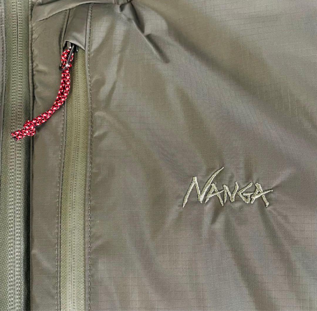 【極美品】NANGAナンガ　オーロラテック　ダウンジャケット　モカグレー　【L】