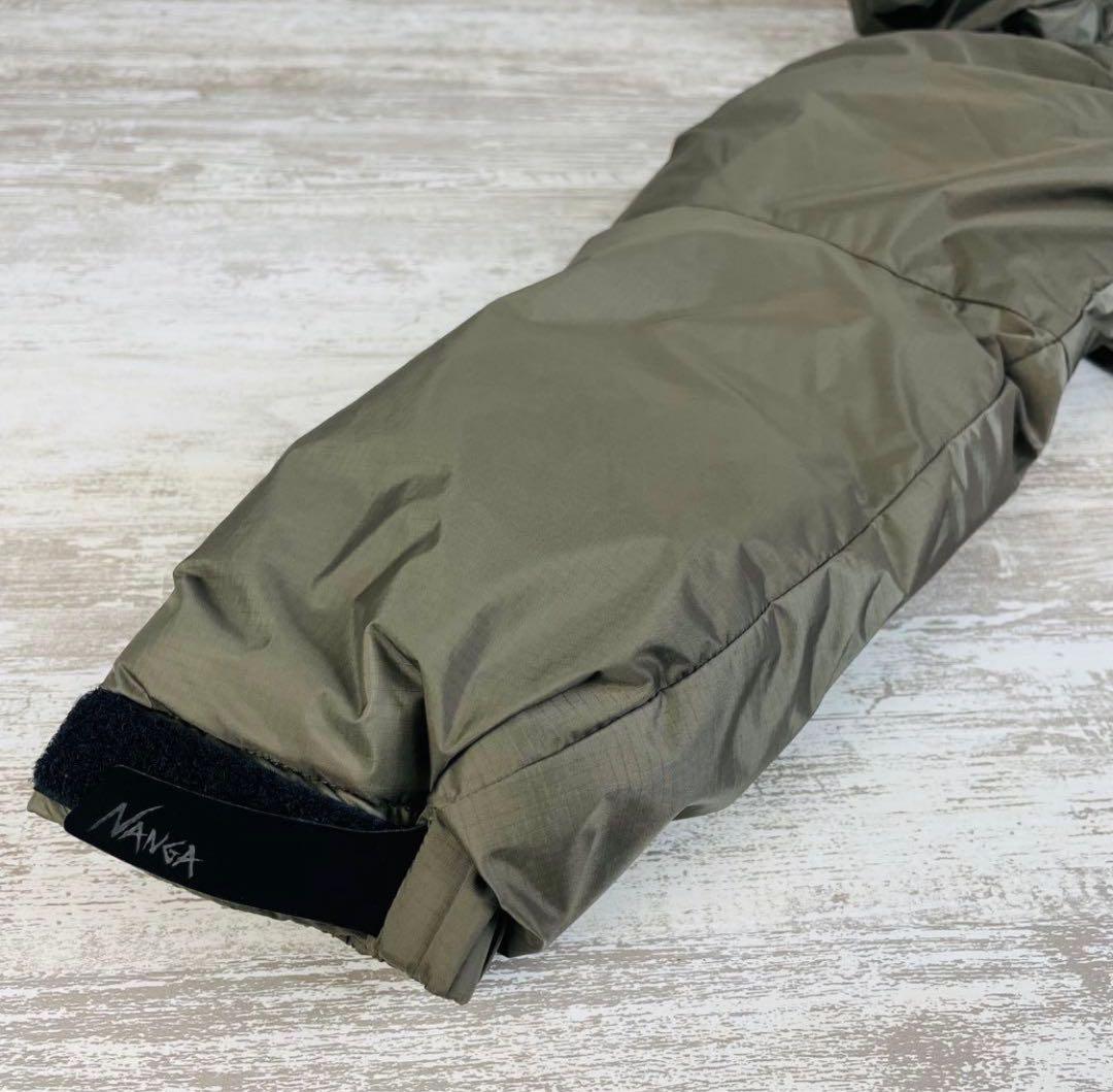 【極美品】NANGAナンガ　オーロラテック　ダウンジャケット　モカグレー　【L】