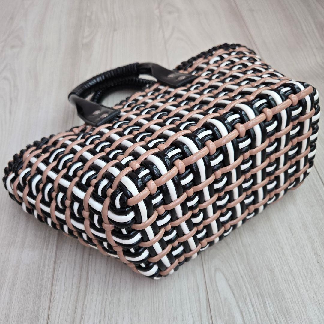 日本限定✨バレンシアガ ビストロ XS バスケット バッグ 2way エナメル