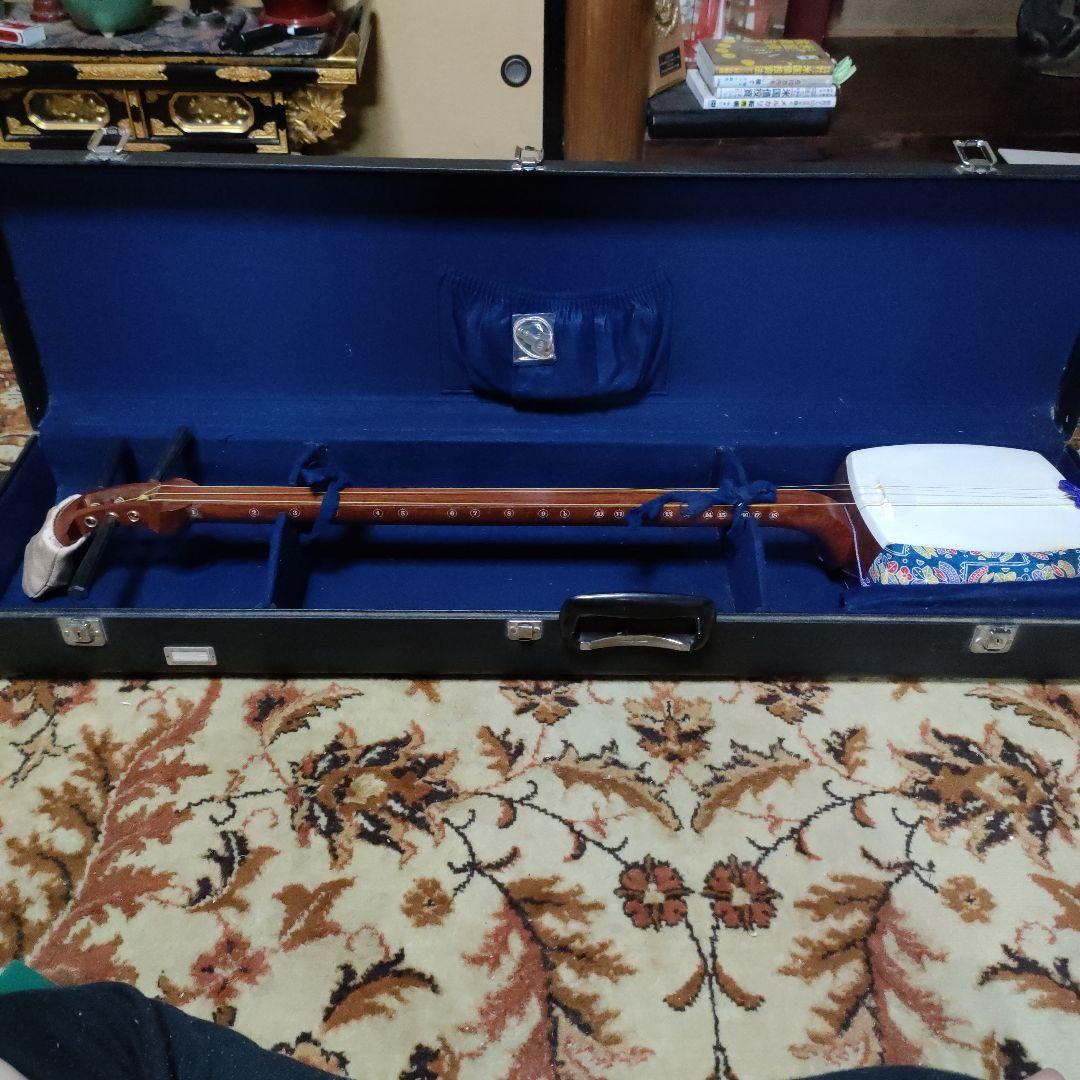 三味線　ハードカバー付き