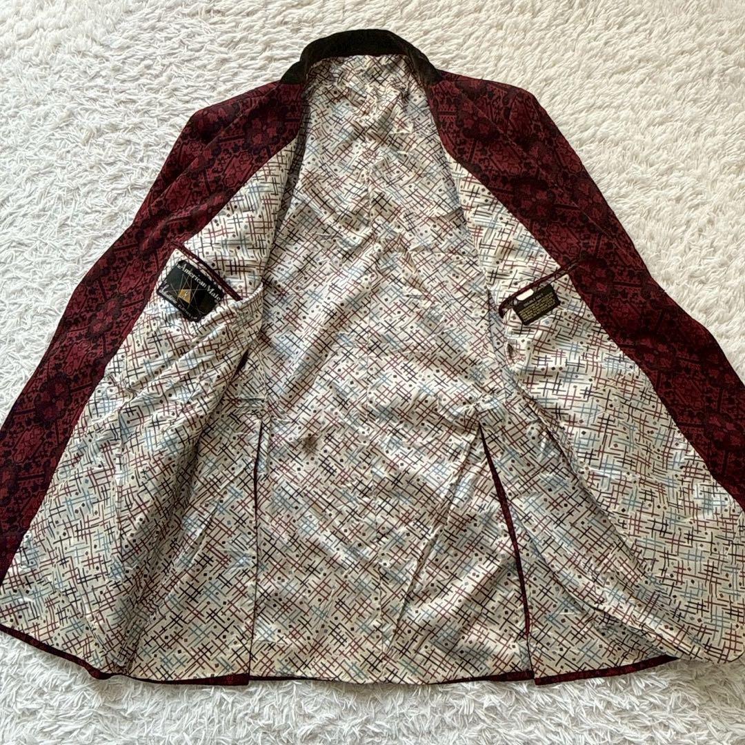 専用 American Male 70s ジャガード刺繍 テーラードジャケット