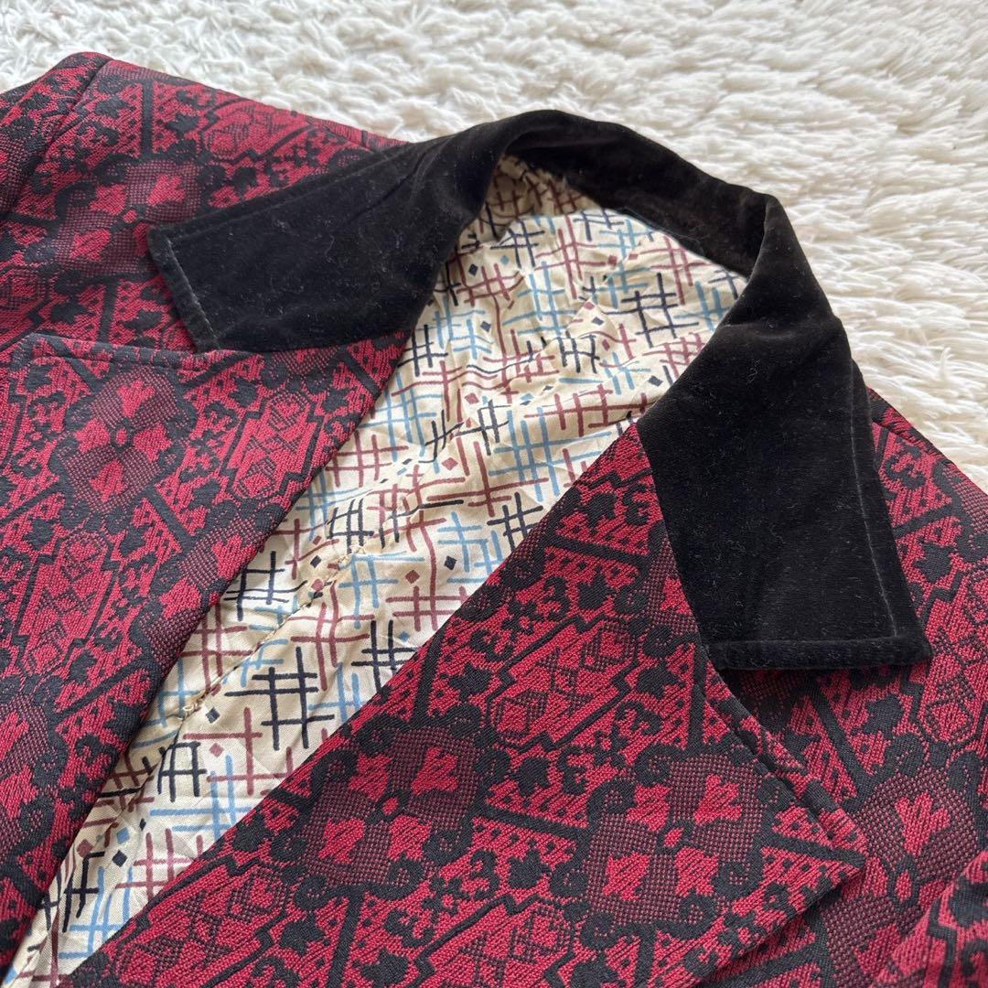 専用 American Male 70s ジャガード刺繍 テーラードジャケット